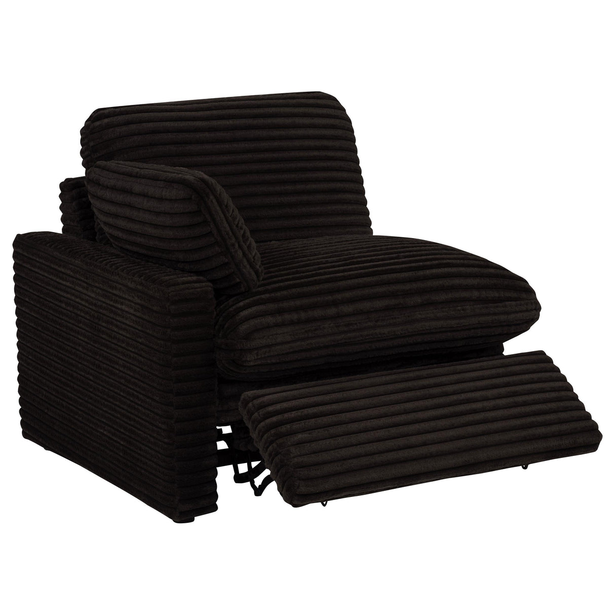 Collins Chocolate Brown Modular Power Loveseat from Coaster - Luna Furniture