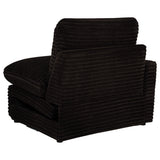 Collins Chocolate Brown Modular Power Loveseat from Coaster - Luna Furniture