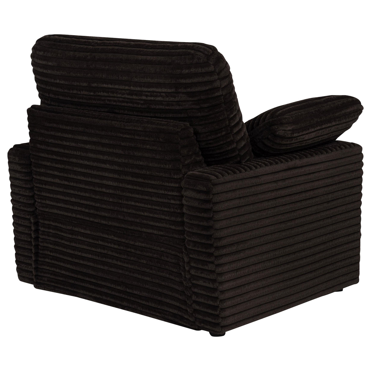 Collins Chocolate Brown Upholstered Power Recliner Chair from Coaster - Luna Furniture