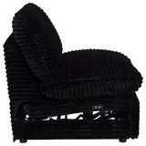 Collins Black Modular Power Armless Recliner from Coaster - Luna Furniture