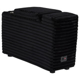 Collins Black Upholstered Modular Storage Console from Coaster - Luna Furniture