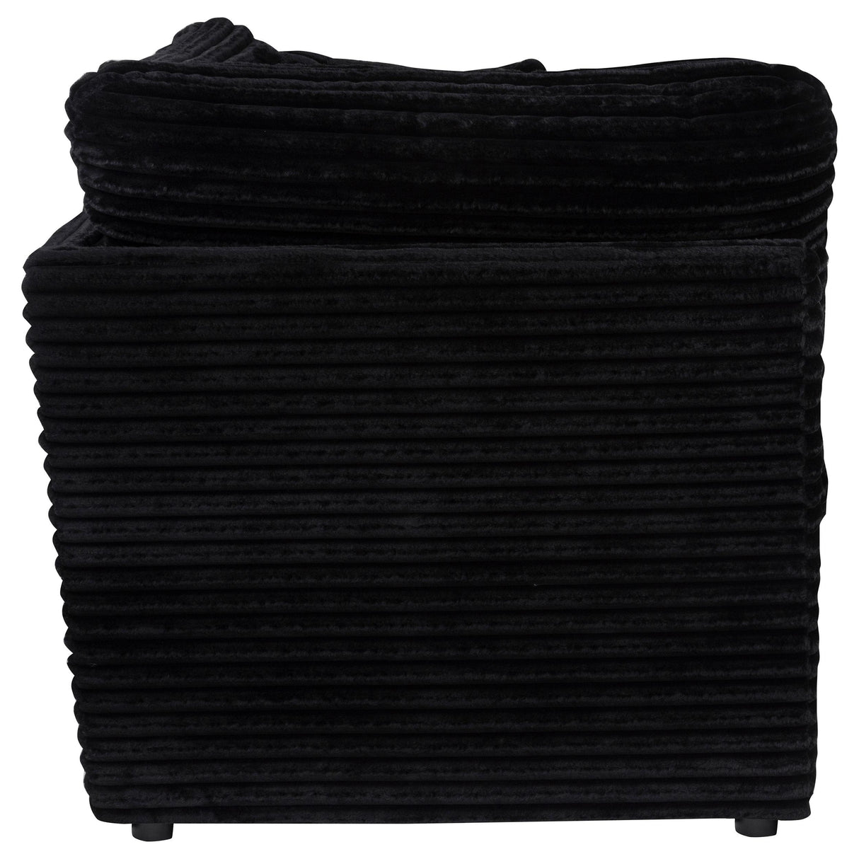 Collins Black Modular Corner Chair from Coaster - Luna Furniture