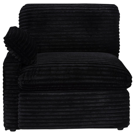 Collins Black Modular LAF Power Recliner from Coaster - Luna Furniture