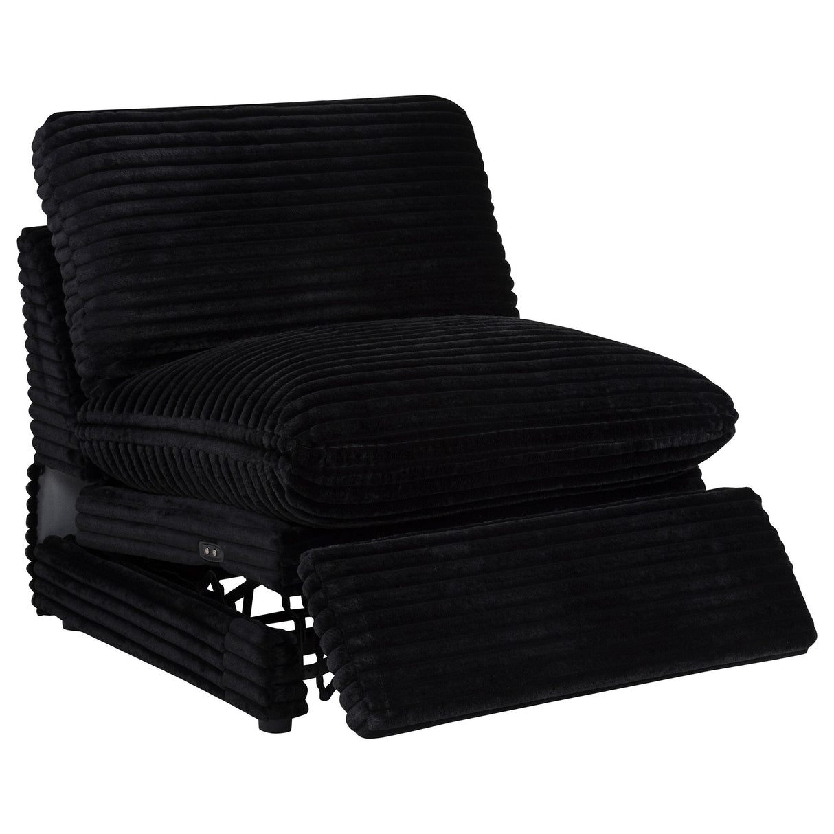 Collins Black 6-Piece Modular Power Reclining Sectional from Coaster - Luna Furniture