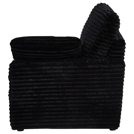 Collins Black Modular RAF Power Recliner from Coaster - Luna Furniture