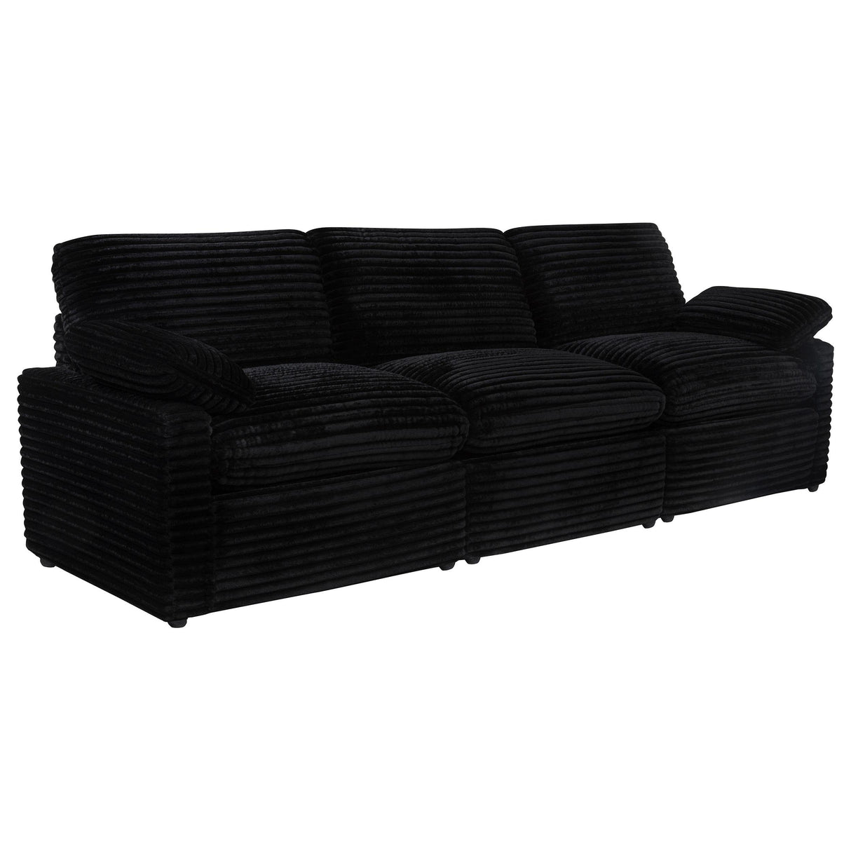 Collins Black Modular Power Sofa from Coaster - Luna Furniture