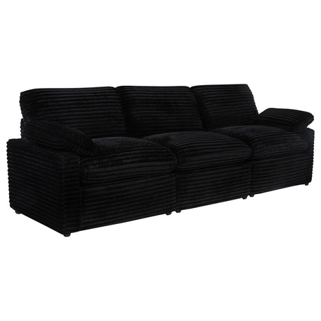 Collins Black Modular Power Sofa from Coaster - Luna Furniture