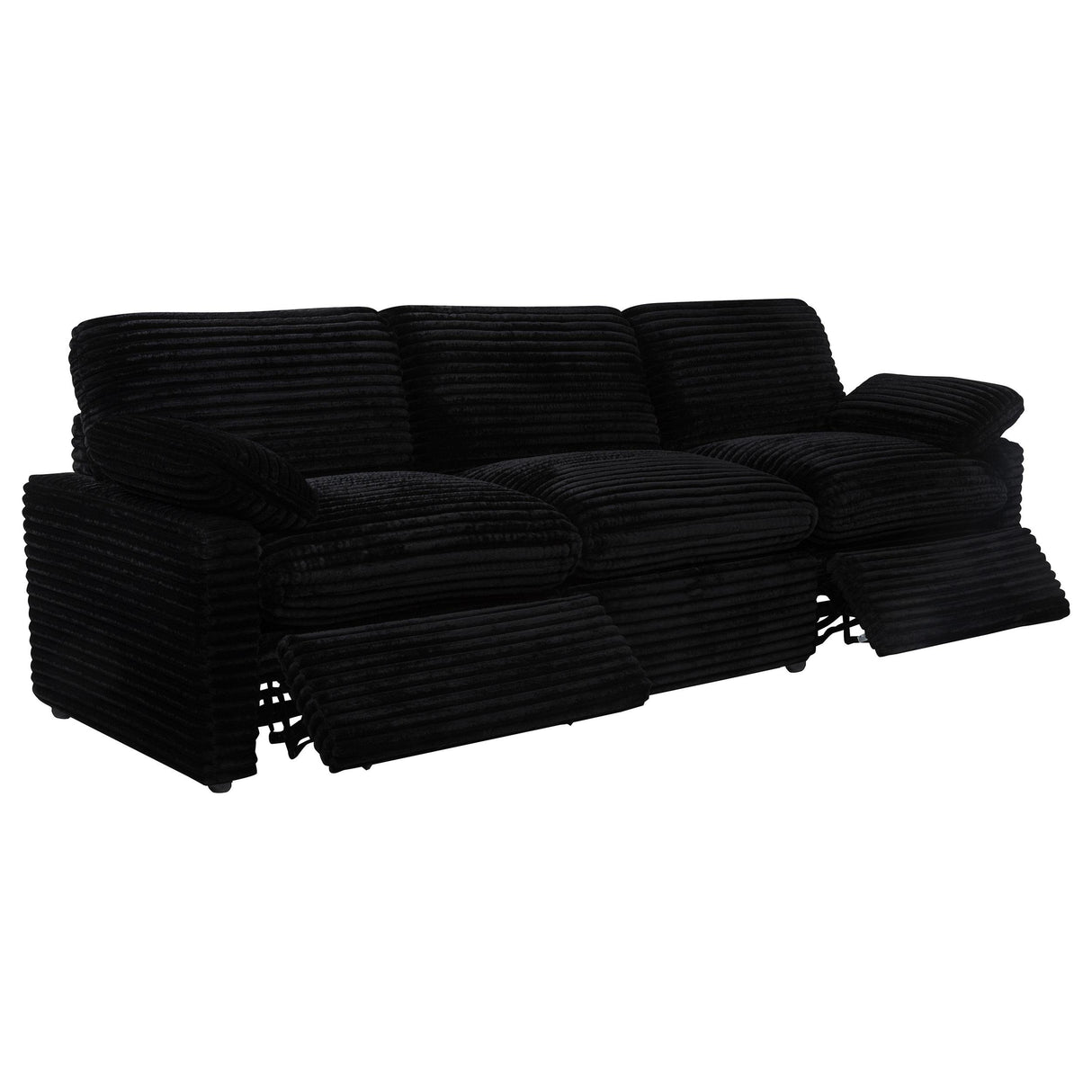 Collins Black Modular Power Sofa from Coaster - Luna Furniture