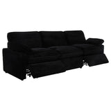 Collins Black Modular Power Sofa from Coaster - Luna Furniture