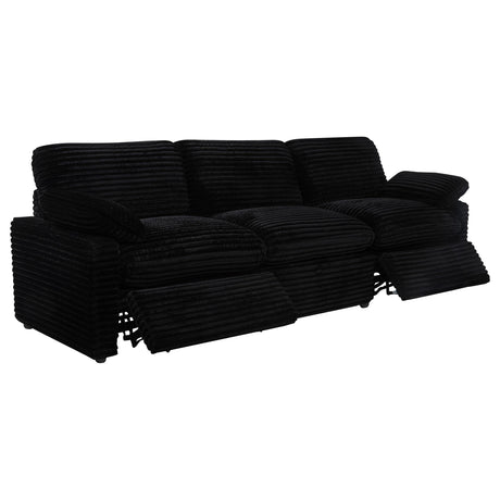 Collins Black Modular Power Sofa from Coaster - Luna Furniture