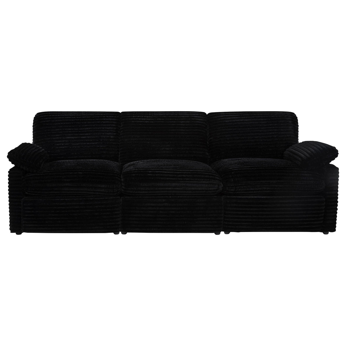 Collins Black Modular Power Sofa from Coaster - Luna Furniture