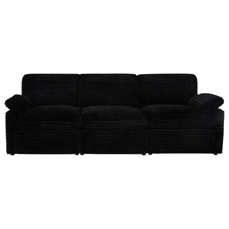 Collins Black Modular Power Sofa from Coaster - Luna Furniture