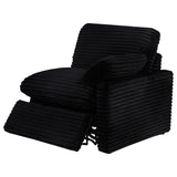Collins Black Modular Power Loveseat from Coaster - Luna Furniture