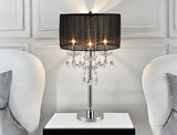 Chandelier Black 29.5" Table Touch Lamp, Set of 2 from Crown Mark - Luna Furniture