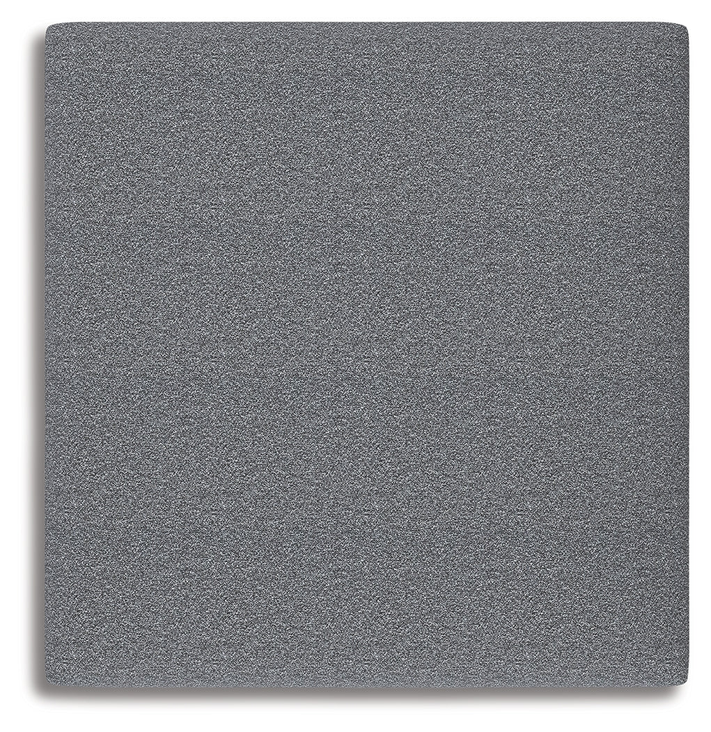 Bealton Salt and Pepper Oversized Accent Ottoman from Ashley - Luna Furniture