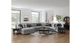 Bealton Salt and Pepper 6-Piece Sectional with Chaise from Ashley - Luna Furniture