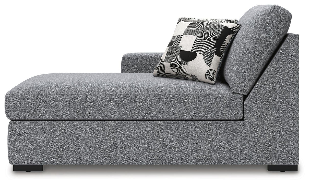 Bealton Salt and Pepper Left-Arm Facing Corner Chaise from Ashley - Luna Furniture