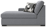 Bealton Salt and Pepper Left-Arm Facing Corner Chaise from Ashley - Luna Furniture
