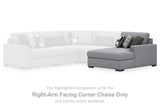 Bealton Salt and Pepper Right-Arm Facing Corner Chaise from Ashley - Luna Furniture