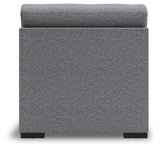 Bealton Salt and Pepper Armless Chair from Ashley - Luna Furniture