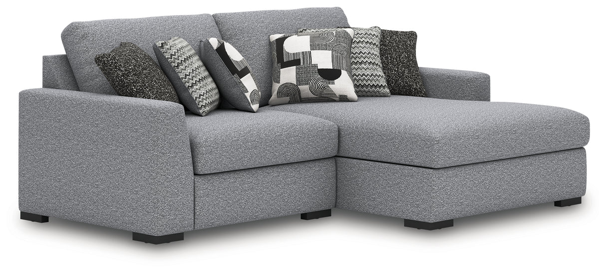 Bealton Salt and Pepper 2-Piece Sectional with Chaise from Ashley - Luna Furniture
