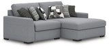Bealton Salt and Pepper 2-Piece Sectional with Chaise from Ashley - Luna Furniture
