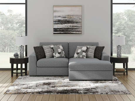 Bealton Salt and Pepper 2-Piece Sectional with Chaise from Ashley - Luna Furniture