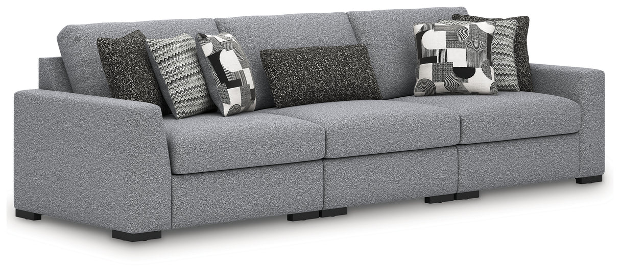 Bealton Salt and Pepper 3-Piece Sectional Sofa from Ashley Furniture - Luna Furniture