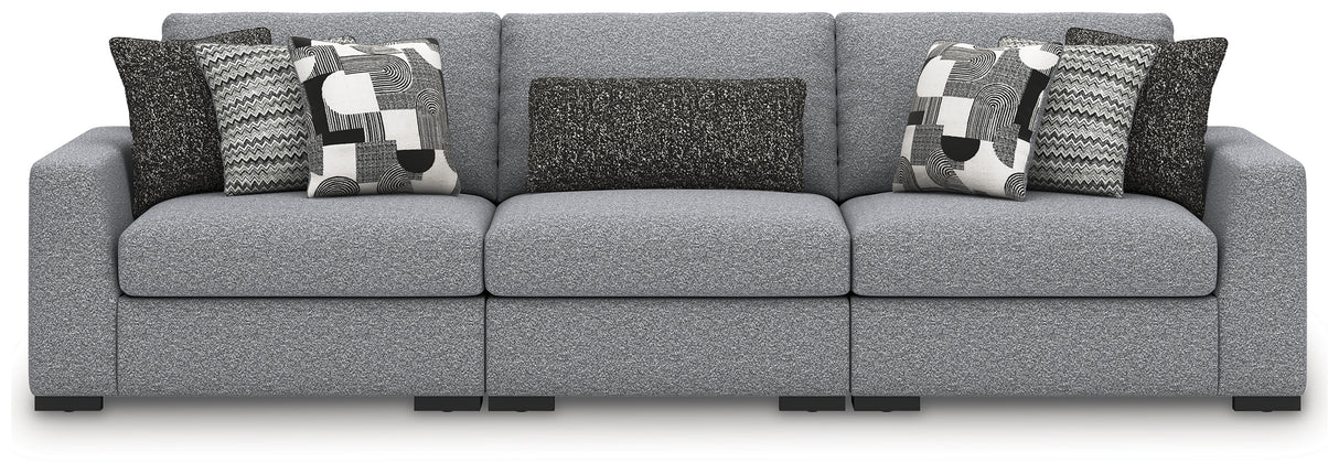 Bealton Salt and Pepper 3-Piece Sectional Sofa from Ashley Furniture - Luna Furniture