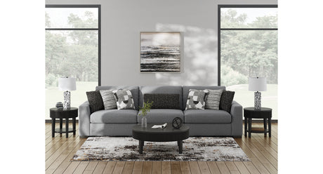 Bealton Salt and Pepper 3-Piece Sectional Sofa from Ashley Furniture - Luna Furniture