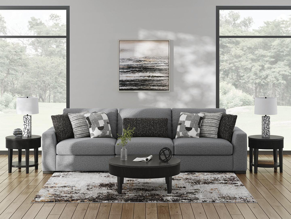 Bealton Salt and Pepper 3-Piece Sectional Sofa from Ashley Furniture - Luna Furniture