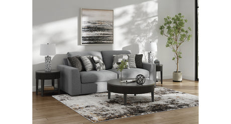 Bealton Salt and Pepper 2-Piece Sectional Loveseat from Ashley - Luna Furniture