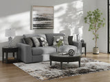 Bealton Salt and Pepper 2-Piece Sectional Loveseat from Ashley - Luna Furniture