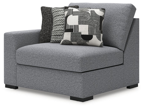 Bealton Salt and Pepper Left-Arm Facing Corner Chair from Ashley - Luna Furniture
