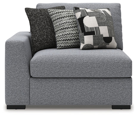 Bealton Salt and Pepper Left-Arm Facing Corner Chair from Ashley - Luna Furniture