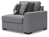 Bealton Salt and Pepper Right-Arm Facing Corner Chair from Ashley Furniture - Luna Furniture