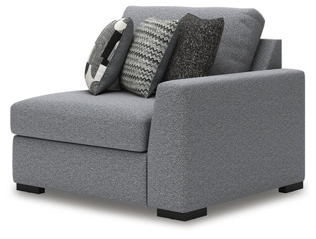 Bealton Salt and Pepper Right-Arm Facing Corner Chair from Ashley - Luna Furniture