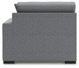 Bealton Salt and Pepper Right-Arm Facing Corner Chair from Ashley Furniture - Luna Furniture