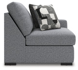 Bealton Salt and Pepper Right-Arm Facing Corner Chair from Ashley Furniture - Luna Furniture