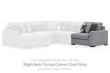 Bealton Salt and Pepper Right-Arm Facing Corner Chair from Ashley Furniture - Luna Furniture