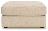 Seyler Sand Oversized Accent Ottoman from Ashley - Luna Furniture