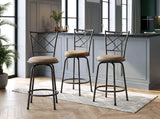 6153-2429 3-PIECE PACK CONVERTIBLE COUNTER/PUB HEIGHT CHAIR SET from Homelegance - Luna Furniture