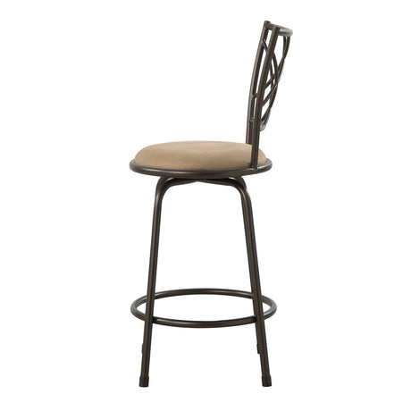 6153-2429 3-PIECE PACK CONVERTIBLE COUNTER/PUB HEIGHT CHAIR SET from Homelegance - Luna Furniture