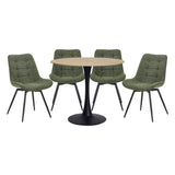 6154-35RD*5GN 5PC SET (TB+4S) from Homelegance - Luna Furniture