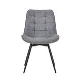 Tulipana Gray/Black 5-Piece Round Dining Set from Homelegance - Luna Furniture