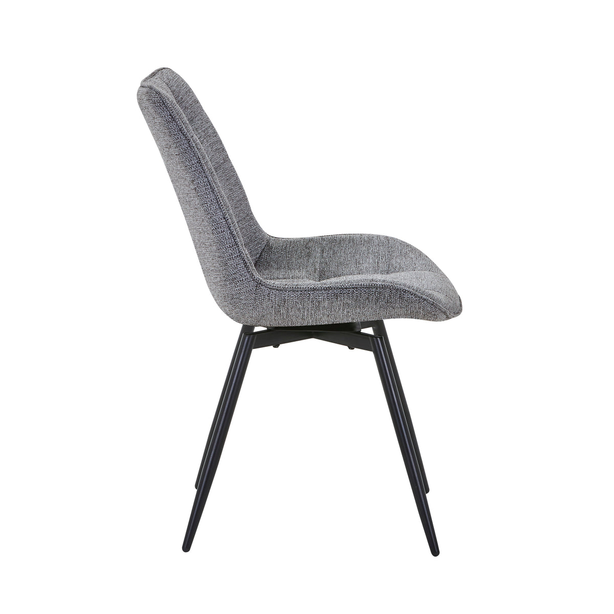 Tulipana Gray/Black 5-Piece Round Dining Set from Homelegance - Luna Furniture