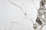 Veneto Brown/Black 5-Piece Faux Marble Top Dining Set from Homelegance - Luna Furniture