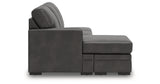 Lofton-Pike Shadow Left-Arm Facing Sofa Chaise from Ashley Furniture - Luna Furniture