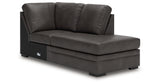 Lofton-Pike Shadow Right-Arm Facing Corner Chaise from Ashley - Luna Furniture