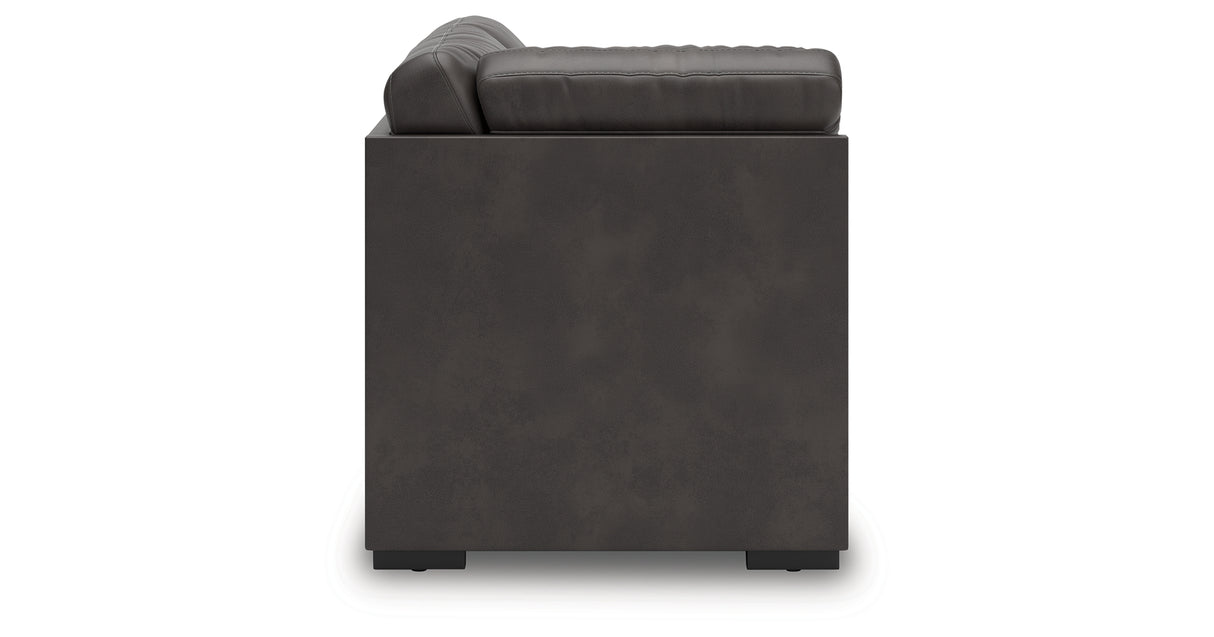 Lofton-Pike Shadow Right-Arm Facing Corner Chaise from Ashley - Luna Furniture